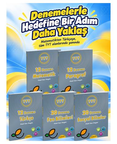 TYT Deneme 5'li Set