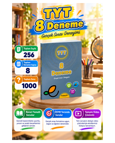 TYT 8'li DENEME SINAVI - Yeni