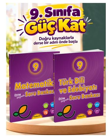 9. Sınıf Matematik ve Edebiyat Soru Bankası 2'li Set