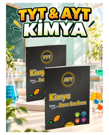 TYT ve AYT Kimya Soru Bankası 2'li Set