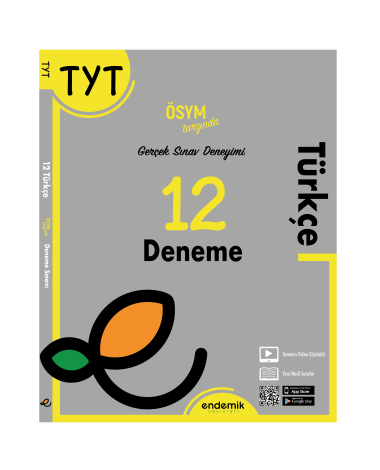 2022 TYT TÜRKÇE 12'li DENEME SINAVI