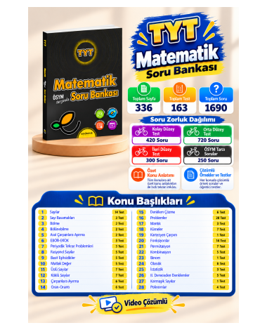 TYT Matematik Soru Bankası - Yeni
