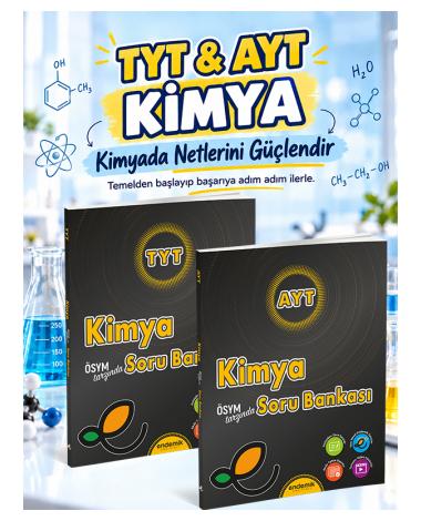 TYT ve AYT Kimya Soru Bankası 2'li Set