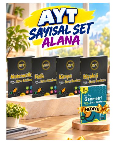 AYT Sayısal Soru Bankası 4'lü Set