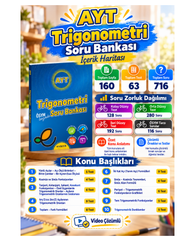 AYT Trigonometri Soru Bankası- Yeni