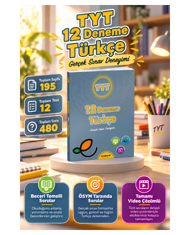TYT TÜRKÇE 12'li DENEME SINAVI - Yeni