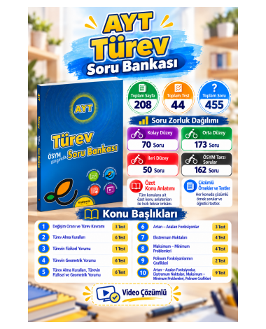AYT Türev Soru Bankası- Yeni